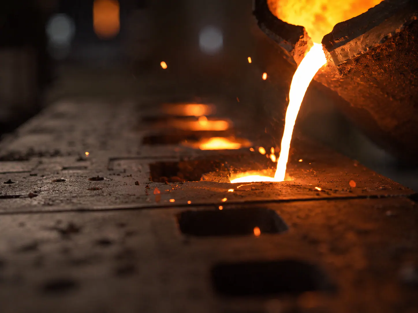 Suphancasting industrial background 3